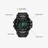 50Meters Swim Dress Sport Watches Smael Brand Army Green Style  Bluetooth Link Smart Watches Men Digital Sport Male Clock 1617B