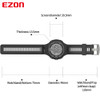 EZON T907 Men Outdoor Sports GPS Digital Watch with  Heart Rate Monitor Chronograph Waterproof Powered Bluetooth Smart Watches 