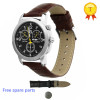 2017 real Waterproof original Smart Watch Women Men Sport Wrist Phone classic leather smartWatch support anti-lost call reminder