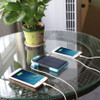 50pcs a Lots  5000MAH USB External Backup Solar Power Bank Charger Battery Waterproof