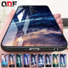 Odifren Space Case on for Huawei Honor 9 Lite 10 Case Cover Mate 10 Lite Glass Coque Phone Case for Huawei P20 Lite Pro P Smart 