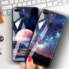 Odifren Space Case on for Huawei Honor 9 Lite 10 Case Cover Mate 10 Lite Glass Coque Phone Case for Huawei P20 Lite Pro P Smart 