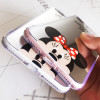Luxury Mirror Phone Bag Case for iPhone 6S 6 s 7 8 Plus Mickey Minnie Silicone Cover for funda iPhone 8 Plus i Phone 7Plus 8Plus