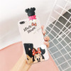Cute 3D Cartoon Mickey Minnie Mouse Mirror Clear Slim Phone Case For Samsung Galaxy S9 S9Plus S8 S8 Plus Note8/9 Silicone Cover