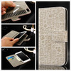SZLHRSD Wallet Case for BlackBerry Evolve X PU Leather Lovely Cover Cellphone Flip Kickstand for Vertex impress Win Allcall S1