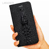 Crocodile skull Flip cover Luxury phone case For iPhone X XS XSmax XR 6 7 8 8plus High end Card loading All-inclusive cover