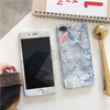 QINUO 360 Full Body Hard Phone Case For iphone XS 5 5S SE 6s 7 8 Plus Cover Marble Stone Shockproof Coque For iphone X XR XS Max