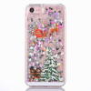 Christmas tree Glitter Liquid Quicksand Phone Case For iPhone 6 6S 7 8 Plus Clear Transparent Cover For iPhone X XS 5 5S SE Case
