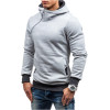  Brand 2017 Hoodie Oblique Zipper Solid Color Hoodies Men Fashion Tracksuit Male Sweatshirt Hoody Mens Purpose Tour XXXL