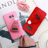 KISSCASE Case For Samsung Galaxy S7 S7 Edge S6 S6 Edge Phone Case 3D Cute Lovely Christmas Cap Cartoon Back Cover for S8 S8 Plus