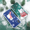 FLOVEME Phone Case For iPhone 7 8 Plus 6 6s Luxury Cute Cartoon Soft TPU Cases For iPhone X XR XS Max Christmas Cover Capinhas  