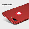 KISSCASE Red Slim Matte Hard PC Phone Cases For iPhone 6 6s 8 7 Plus Case Cover Shell Coque For iPhone 8 7 7 Plus 5S 5 Se Cases 