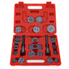  21pcs/Set Universal Car Disc Brake Caliper Rewind Back Brake Piston Compressor Tool Kit Set For Automobiles Garage Repair Tools