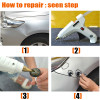 Super PDR Kit Tools Car Dent Repair Tool Dent Puller Hot Melt Glue Gun Pulling Bridge Rubber Hammer Paintless Dent Removal