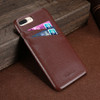 FLOVEME Genuine Cowhide Leather Phone Case For iPhone 7 6 6s Plus Back Cover With Card Slots For Apple iPhone 7 6S 6 Plus Shells