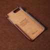 FLOVEME Genuine Cowhide Leather Phone Case For iPhone 7 6 6s Plus Back Cover With Card Slots For Apple iPhone 7 6S 6 Plus Shells