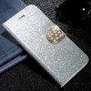 KISSCASE Bling Flip Wallet Phone Case For iPhone X 8 7 6 6s 7 Plus Phone Bag For iPhone 5s 5 SE Case Glitter Diamond Cover Coque