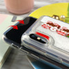 CASEIER Snowflake Christmas Case For iPhone 7 8 6 6S Plus Soft TPU Quicksand Case For iPhone X Xr Xs Max Cover New Year Funda