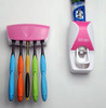 Automatic Toothpaste Dispenser Toothbrush Holder Plastic Lazy  Bathroom Accessories 3 Colors