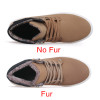 2020 Hot Men's Imported Shoes Fashion Warm Fur Winter Men Boots Autumn Leather Footwear For Man New High Top Canvas Casual Shoes Men