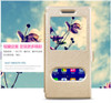 Case for huawei P7  Cover Dual View Window  View High Quality Protector Leather Flip Case for huawei P7