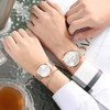 CHENXI Women Watches Quartz Top Brand Luxury Fashion Bracelet Watch Couple Fashion Rose gold Stainless steel mesh belt Watches