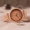 BOBO BIRD Couple Watch Men Bamboo Quartz Wristwatches Wooden Wood Watches for Women as Gift relogio masculino