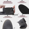 YIGER NEW Men Chelsea Boots Ankle Boots Fashion Men's Male Brand Leather Quality Slip Ons Motorcycle Man Warm 0013