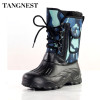 Tangnest NEW Winter Men's Mid-calf Boots Chic Camouflage Waterproof Snow Boots Casual Outside Platform Shoes Size 41~46 XMX857