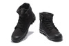 PALLADIUM Pallabrouse All Black Men High-top Military Ankle Boots Canvas Casual Shoes Men Casual Shoes Eur Size 39-45