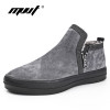 -40C Size47 Warm Men Winter Boots Quality Suede Leather Men Boots Fur Plush Snow Boots Winter Shoes For Men Outdoor Boots Shoes 