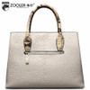 Elegant pattern genuine leather bag tote 2018 ZOOLER handbag women bag cowhide leather shoulder bags  bolsa feminina #5002