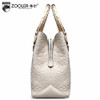 Elegant pattern genuine leather bag tote 2018 ZOOLER handbag women bag cowhide leather shoulder bags  bolsa feminina #5002