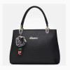 Women Bag Vintage Messenger Bags Shoulder Handbag Women Top-Handle Leather Imitation Pattern Composite Bag Purse Wallet With Fur