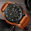 Curren Men's Casual Sport Quartz Watch Mens Watches Top Brand Luxury Quartz-Watch Leather Military Watch Wrist Male Clock 8225