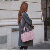 Bolish Nubuck Leather Women Top-Handle Bags Candy Color Female Shoulder Bag Rivet Women Bags