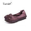 Tastabo Plus Size Shoe Woman Flat Genuine Leather Women Brand Casual Shoes Loafers Fashion Flower Flats Moccasins Ladies Shoe