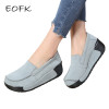 EOFK Brand Autumn Spring Moccasins Women Flats Fashion Flat Platform Shoes Women's Loafers Ladies Slip On Shoes Female