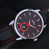 2017 NEW Fashion CASIMA 8304 Men Sport Men's Watch Multi-function Calendar Luminous Quartz Watch L8293