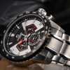 New luxury brand watches men  leisure multi-function mens quartz wrist watch relojes hombre waterproof 100m CASIMA#8103