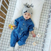 Soft Denim Baby Romper Graffiti  Infant Clothes Newborn Jumpsuit Babies Boy Girls Costume Cowboy Fashion Jeans Children rompers