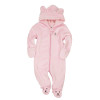  Autumn Winter Baby Rompers Bear style baby coral fleece brand Hoodies Jumpsuit baby girls boys romper newborn toddle clothing
