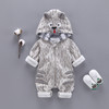Fashion Animal Baby Romper Tiger Bebe Infant Clothing Baby Boy Girl Clothes Cute Cartoon Tiger Winter Warm Jumpsuit Costume