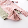 Lemonmiyu Cotton Toddler Pajamas Elephant Baby Rompers Long Sleeve Newborn Outfits Covered Button Infants One-piece Sleeper