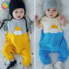 Lemonmiyu Baby Rompers Long Sleeve Newborn Cotton O-Neck Autumn Baby Boy Rompers Cartoon Sun Casual 0-24M One-Piece Clothing