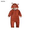 MILANCEL 2018 Knitted baby boys girls clothes set long-sleeve Reindeer Newborn baby Romper jumpsuit roupas de bebe Wholesale