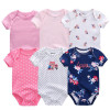 Baby Rompers short sleeve infants girls clothes 2018 new summer kiddiezoom baby wear jumpsuits bebe clothing set,baby product