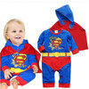 Infant Baby Romper Newborn Baby Girls Clothes Short Sleeve Halloween Superman Costume Roupa Infantil Bebes Pink Girls Dress