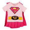 Infant Baby Romper Newborn Baby Girls Clothes Short Sleeve Halloween Superman Costume Roupa Infantil Bebes Pink Girls Dress