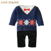 LOVE DD&amp;MM Newborn Baby Rompers Clothing Baby Boys Clothes Tie Gentleman Bow Leisure Infant Toddler One-pieces Jumpsuit
